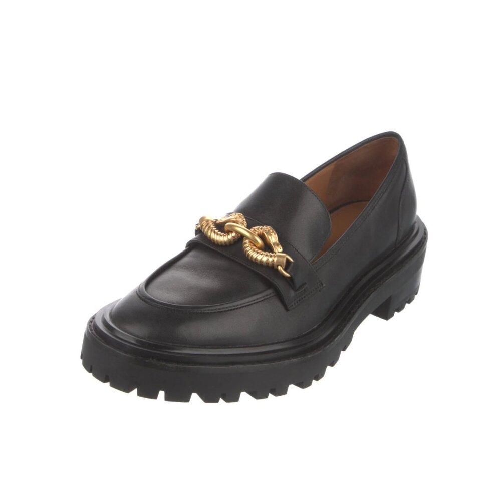 Tory Burch Jessa Lug Sole Loafers Size 8 - Picture 2 of 4